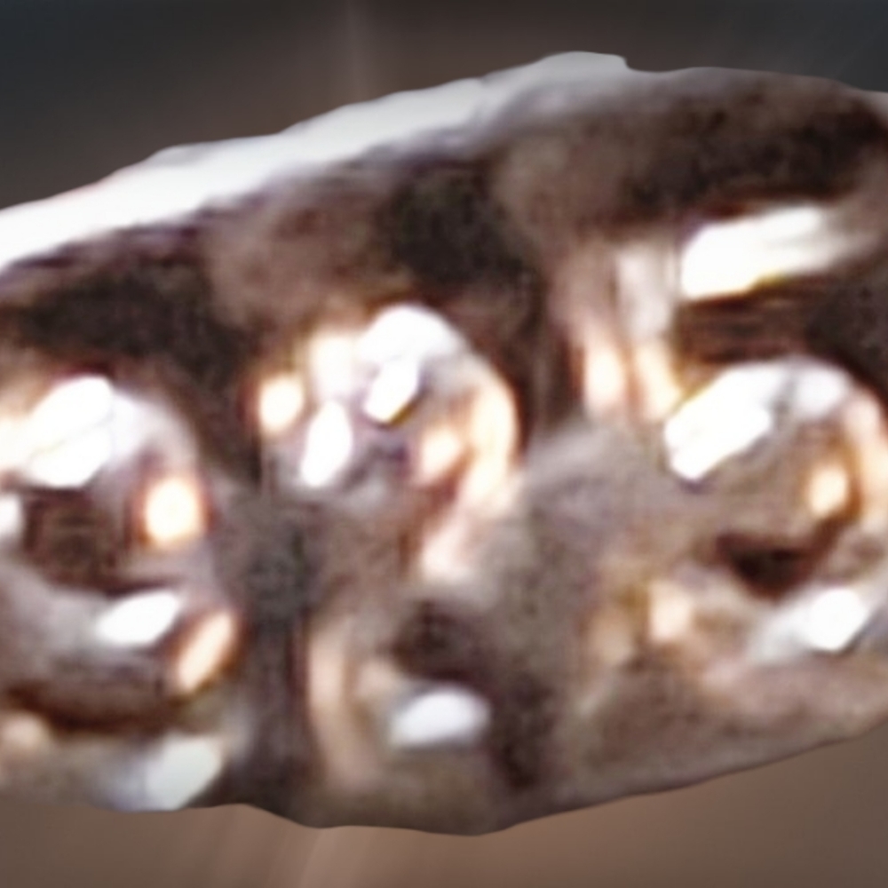 Sterling Silver bracelet with Mother of Pearl and Topaz - Picture 4 of 6